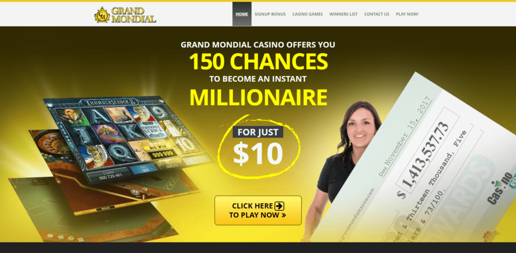 Grand Mondial Casino Live Dealer Games